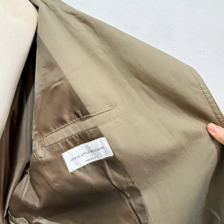 [BUNJANG] NilbyP Mac Coat Trench Coat Long Jacket / 닐바이피 맥코트 트렌치코트 롱자켓 재킷 4220