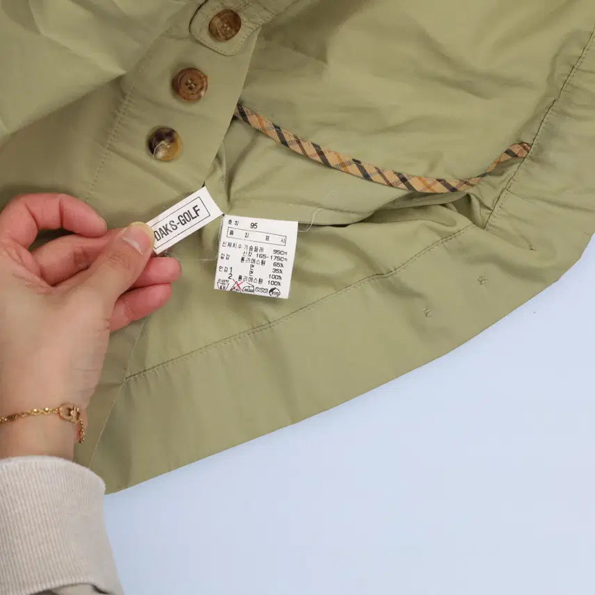 [BUNJANG] Daks Blue Blouson Zip-Up Jacket / 95 닥스 블루종 집업 0210H1