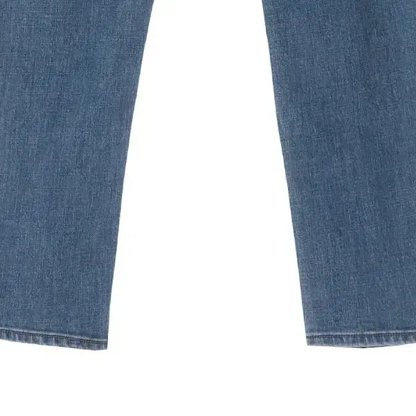 [BUNJANG] Guess Women's Cotton Poly Logo Denim Pants / 게스 (WOMEN - L) 코튼 폴리 로고 데님 팬츠