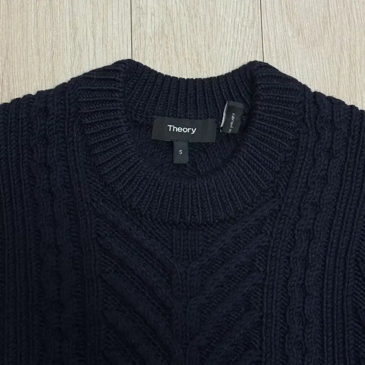 [BUNJANG] Theory Herringbone Knit Sweater / Theory 띠어리 니트 S