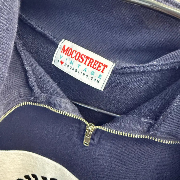 [BUNJANG] Mocostreet Half-Zip Sweatshirt / 모코스트릿 반집업맨투맨 스웻셔츠 4225