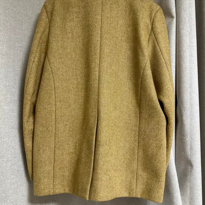 [BUNJANG] Egg Herringbone Double Breasted Jacket / Egg 에그이즈 헤링본 더블 브레스트 자켓