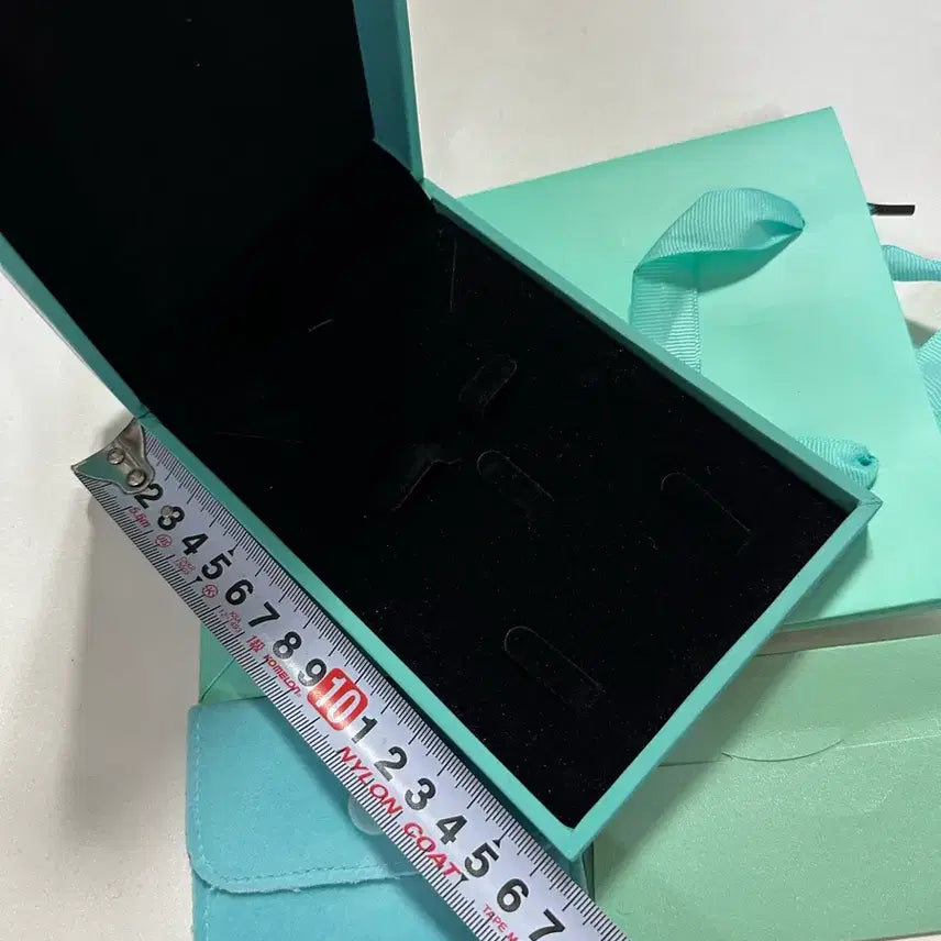 [BUNJANG] Mint Gift Box Set / 민트색 선물 포장 박스 쇼핑백 악세사