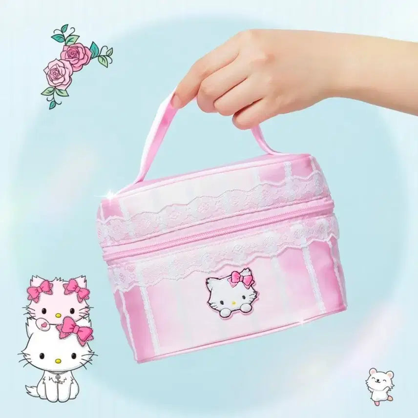 [BUNJANG] FilliMilli Charmy Kitty Pouch (Sealed) / [미개봉] 필리밀리 챠미키티 파우치