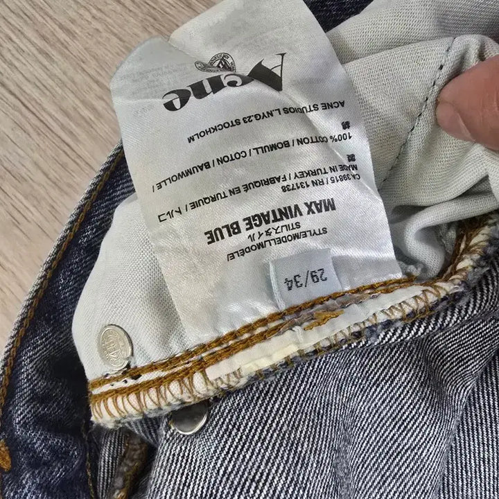 [BUNJANG] Acne Studios Denim Jeans / 아크네스튜디오 데님진