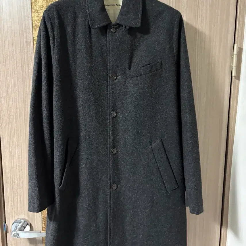 [BUNJANG] Universal Works Topcoat Gray (S) / 유니버셜웍스 Universal Works 탑코트 그레이S
