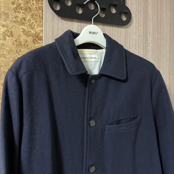 [BUNJANG] Universal Works Topcoat Navy M / 유니버셜웍스 탑코트 네이비M