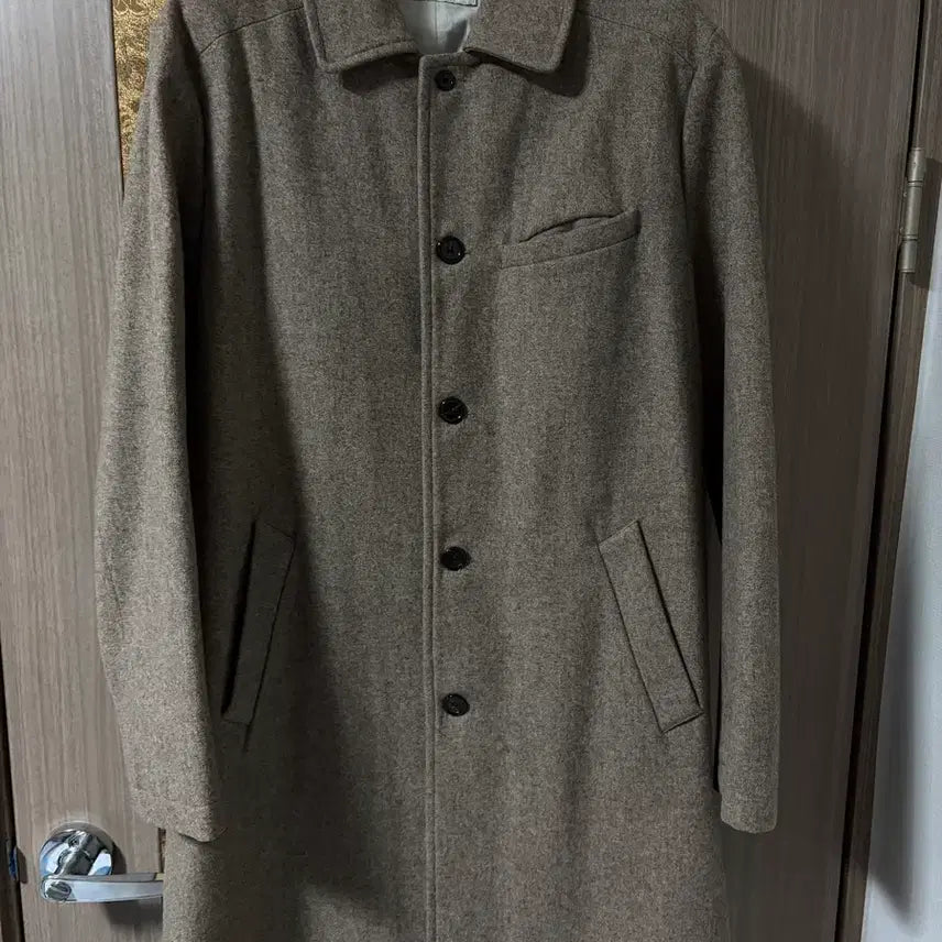 [BUNJANG] Universal Works Topcoat Beige M / 유니버셜웍스 Universal Works 탑코트 베이지M