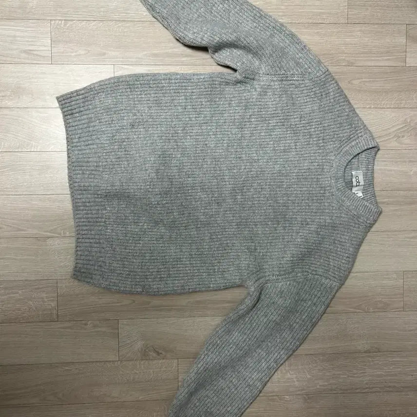 [BUNJANG] Customellow Gray Knit / 니트