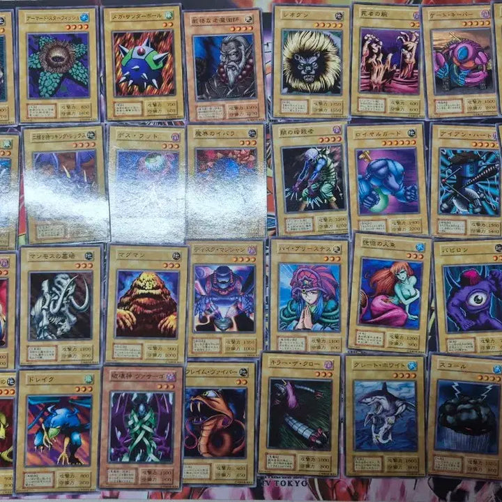 [BUNJANG] Yu-Gi-Oh! 1st Edition Japanese Normal Card Set / 유희왕 1기 일본판 초기 노멀 카드 세트 전부다