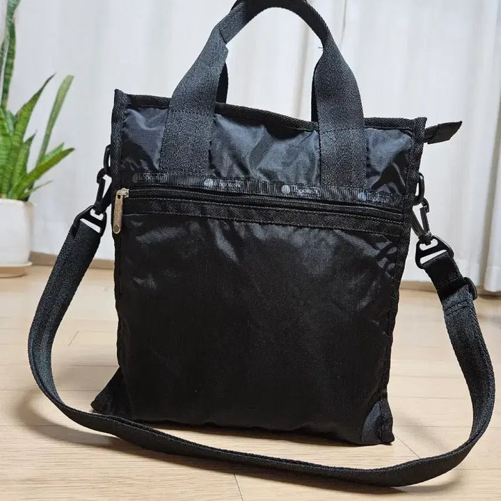 [BUNJANG] Lesportsac Black Tote Bag / 레스포삭 토트백 귀한 사이즈 새거 같아
