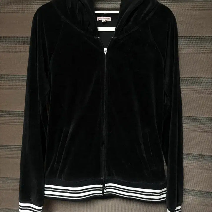 [BUNJANG] Juicy Couture Velvet Hoodie / 쥬시꾸뛰르 벨벳 후드집업