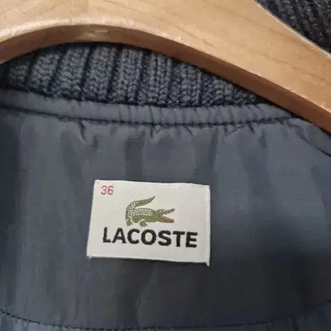 [SOLD OUT] 라코스테 후드퀼팅자켓