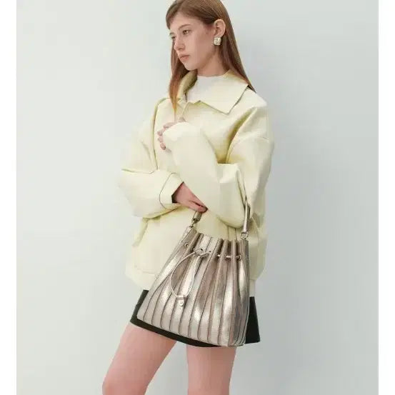 [BUNJANG] Geiger Pleats Bag / 가이거 플리츠백