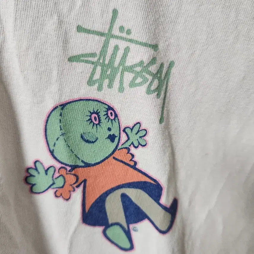 [BUNJANG] Stussy Dolly T-Shirt Natural / 스투시 돌리 티셔츠 내추럴