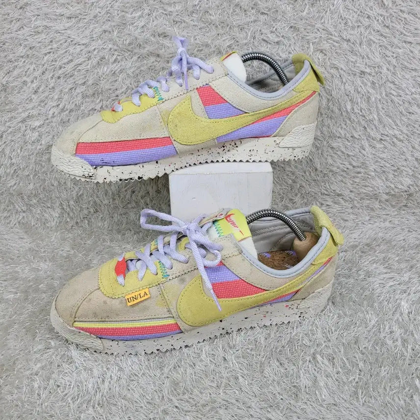 [BUNJANG] Nike X Union Cortez SP Lemon Frost Sneakers (Used) / 구제짱짱맨 250 나이키 X 유니온 코르테즈 SP 레몬프로스트 스니커즈