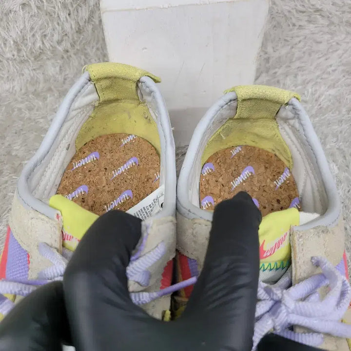 [BUNJANG] Nike X Union Cortez SP Lemon Frost Sneakers (Used) / 구제짱짱맨 250 나이키 X 유니온 코르테즈 SP 레몬프로스트 스니커즈