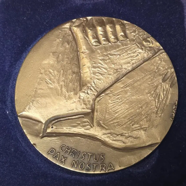 [BUNJANG] 1989 Seoul Eucharistic Congress Bronze Medal / 1989년 서울 제44차 세계성체대회 동메달 작가 작품