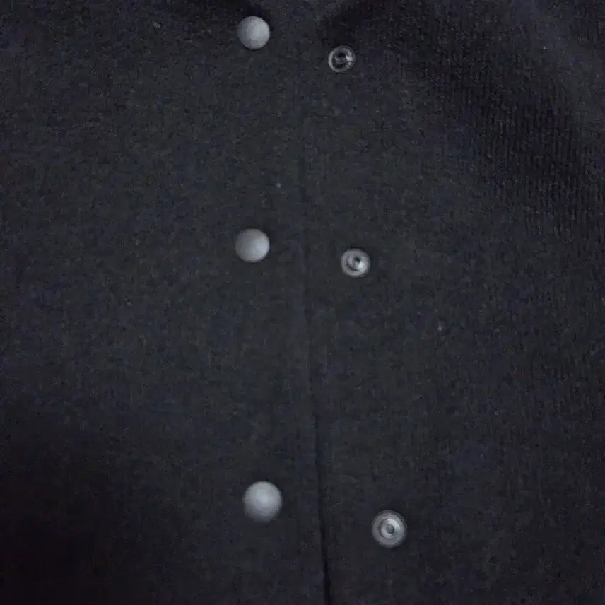 [BUNJANG] Muji Snap Button Cardigan Black / 무인양품 무지 똑딱이 가디건