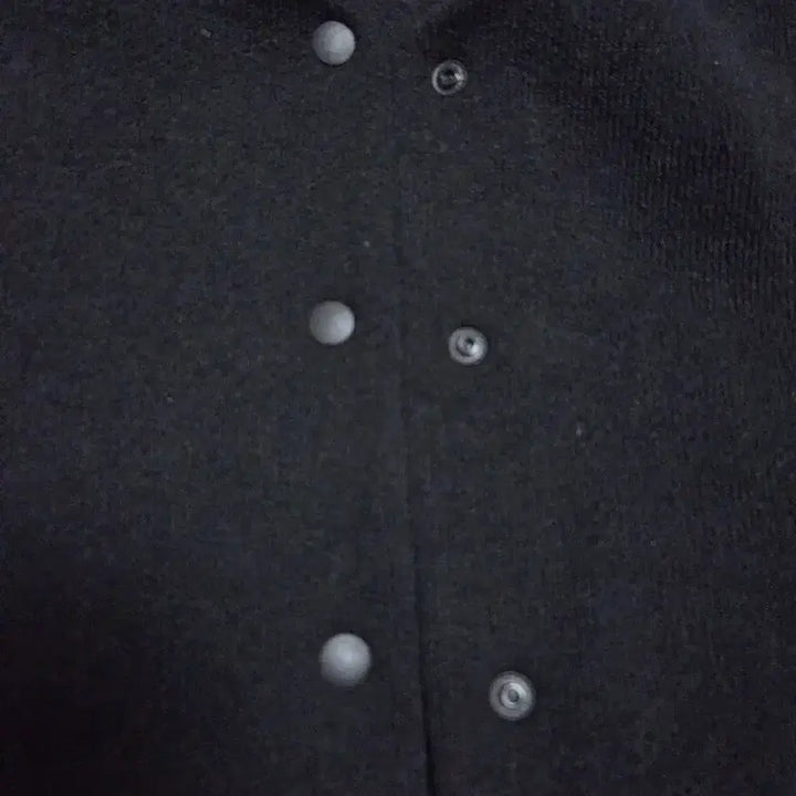 [BUNJANG] Muji Snap Button Cardigan Black / 무인양품 무지 똑딱이 가디건