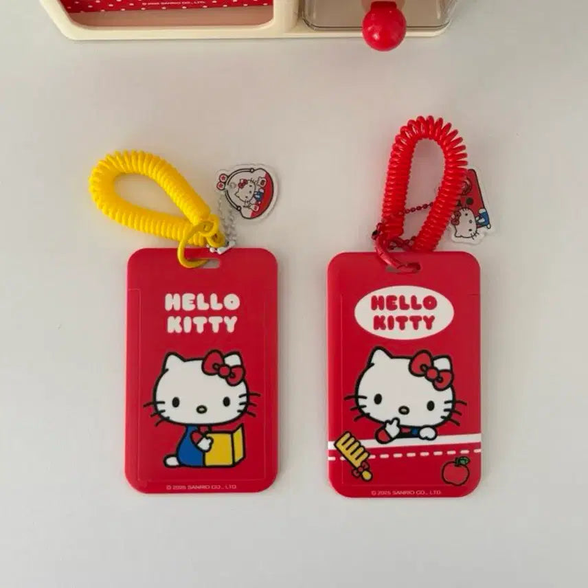 [BUNJANG] Hello Kitty String Name Tag Card Holder / (정품)헬로키티 스트링 네임텍 캐리어 카드홀더(새상품)