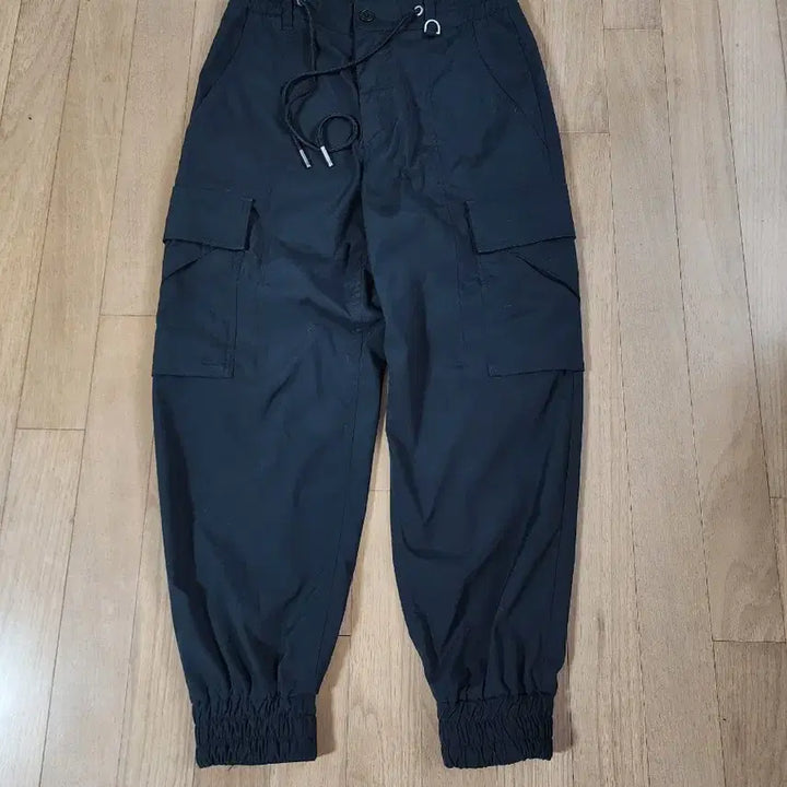 [BUNJANG] Songzio Homme Black Cargo Jogger Pants / 송지오 옴므  블랙 카고 조거팬츠 팬츠 76(31)