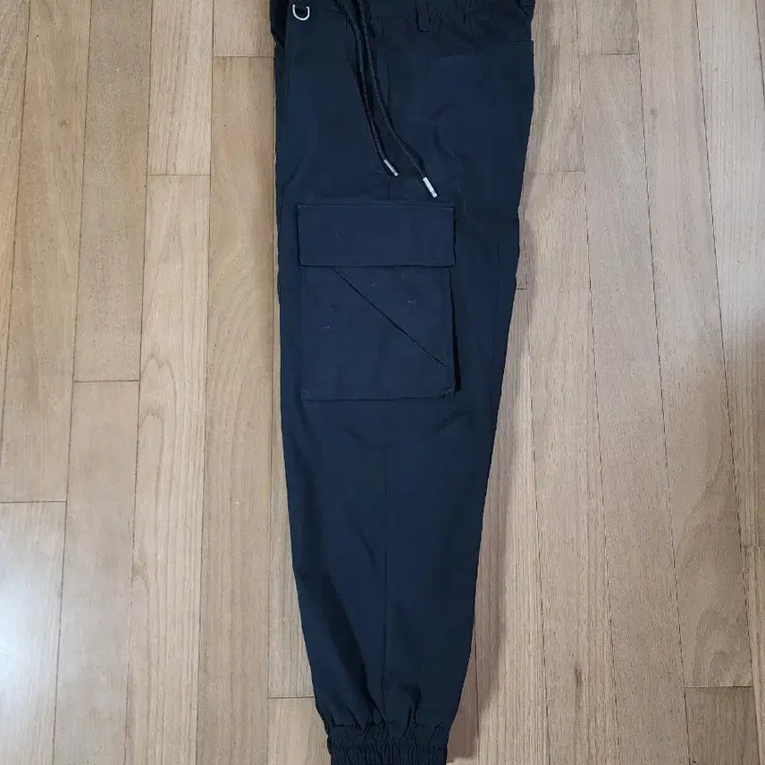 [BUNJANG] Songzio Homme Black Cargo Jogger Pants / 송지오 옴므  블랙 카고 조거팬츠 팬츠 76(31)