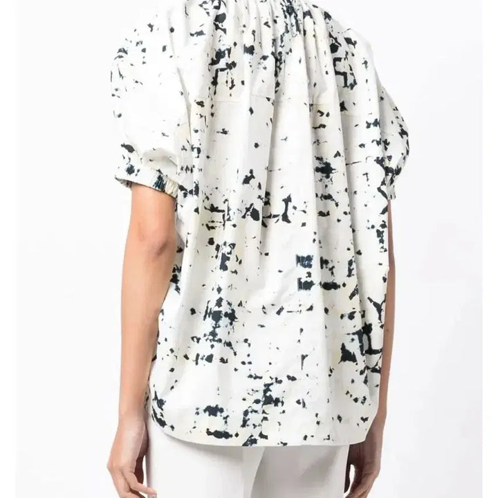 [BUNJANG] 3.1 Phillip Lim Printed Poplin Blouse - Size S / 3.1 필립림 프린트 블라우스 S