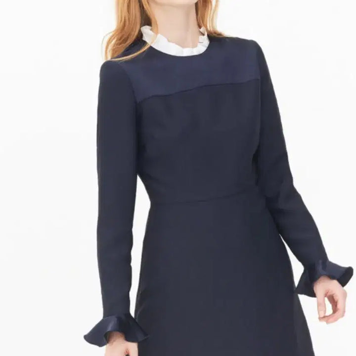 [BUNJANG] Sandro Jessica Frill Dress Size 1 / 산드로 제시카 프릴 원피스 1사이즈