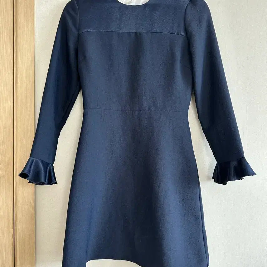 [BUNJANG] Sandro Jessica Frill Dress Size 1 / 산드로 제시카 프릴 원피스 1사이즈