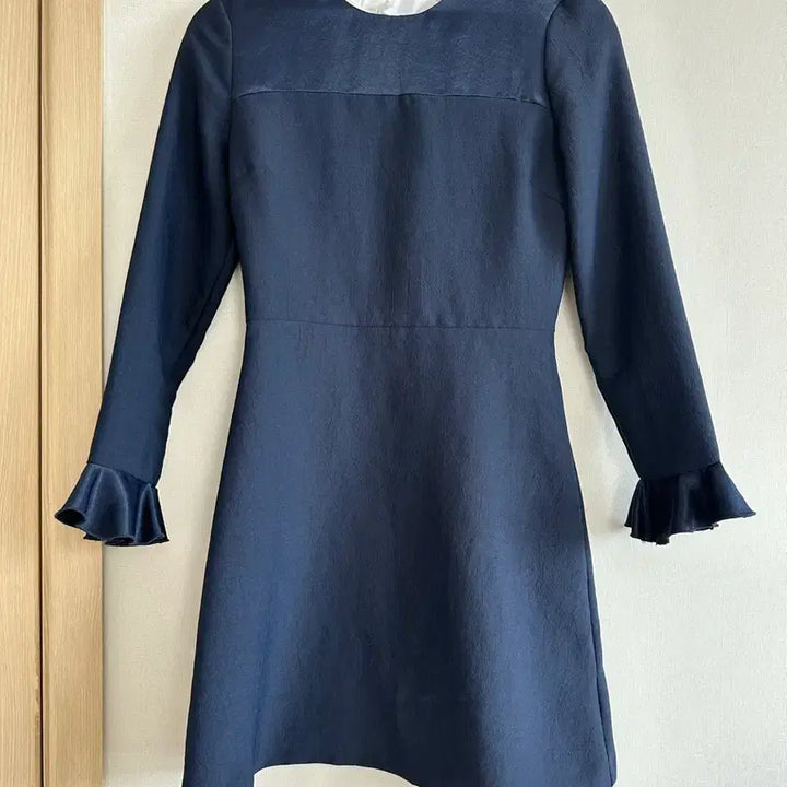 [BUNJANG] Sandro Jessica Frill Dress Size 1 / 산드로 제시카 프릴 원피스 1사이즈