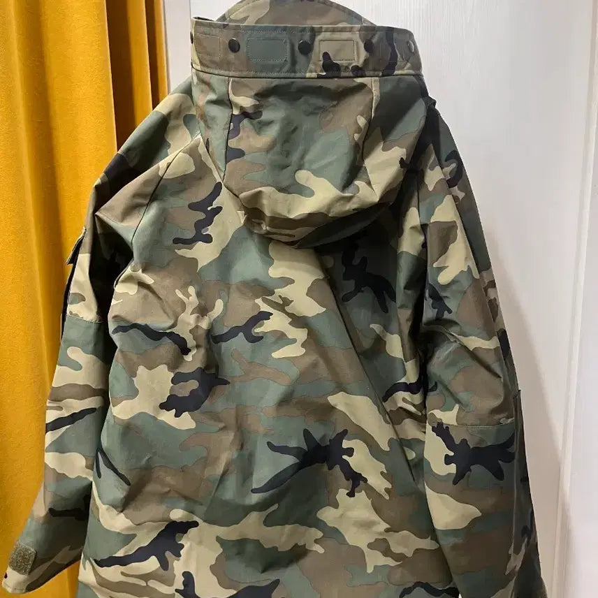 [BUNJANG] Houston Japan Camouflage Field Jacket / houston japan 카모플라쥬 야상 점퍼 후드 자켓