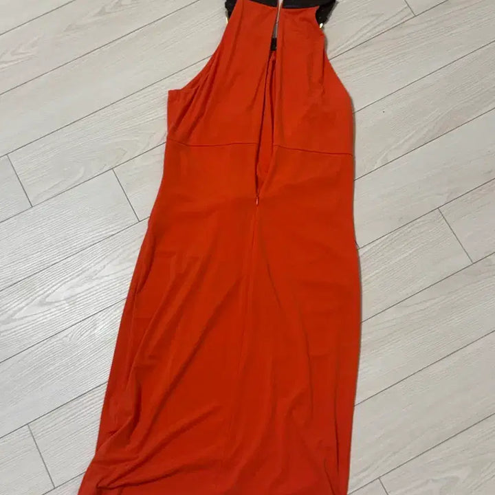 [BUNJANG] Michael Kors Orange Sleeveless Dress / 마이클코어스 오렌지색 원피스