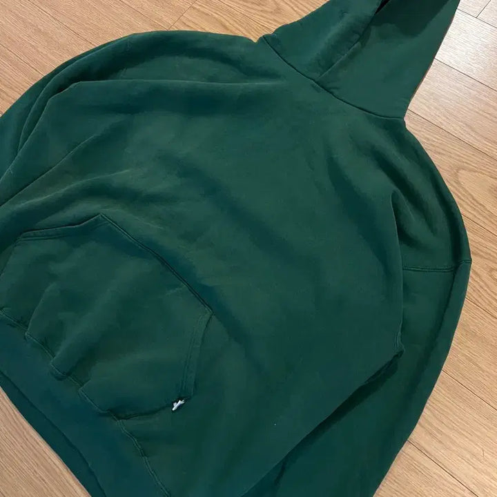 [BUNJANG] Russell Athletic Vintage Hoodie XXL / 90s 러셀 빈티지 후드 그린 XXL