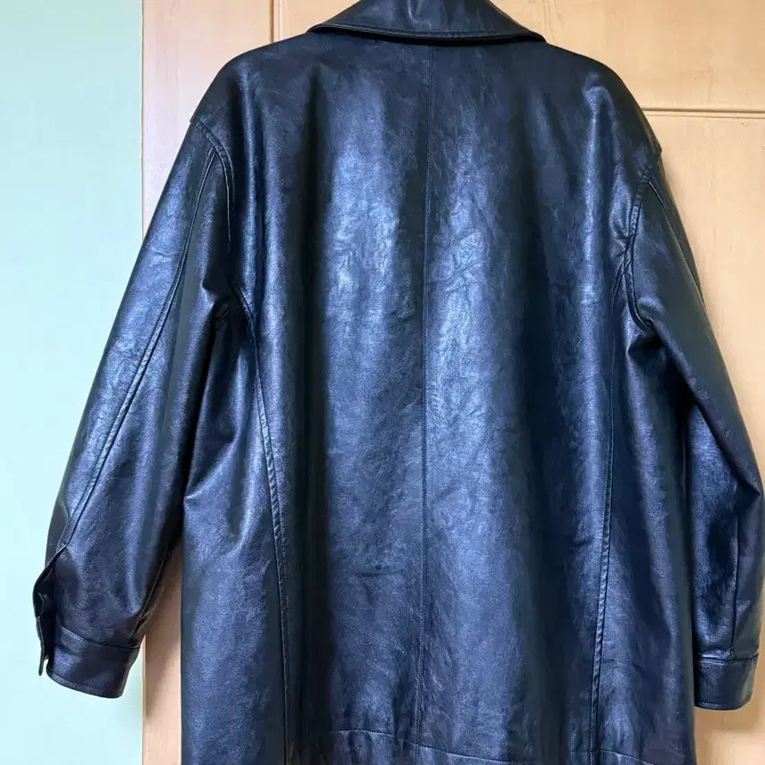 [BUNJANG] TILL I DIE Black Leather Jacket / TILLI DIE 블랙 레더 자켓 FREE