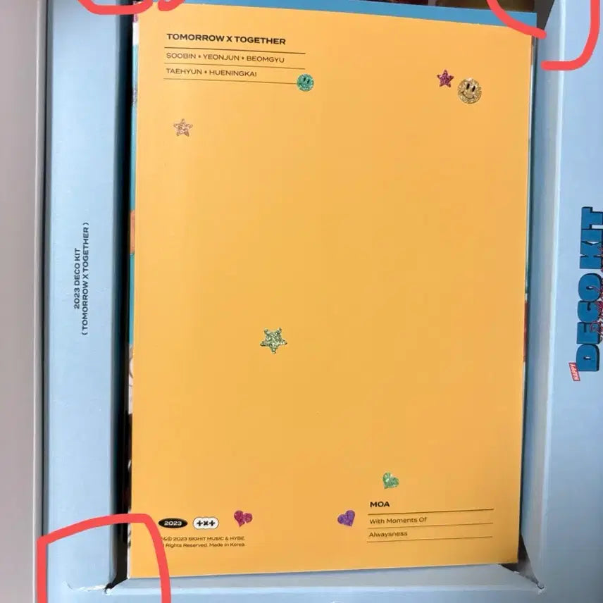 [BUNJANG] TOMORROW X TOGETHER 2023 Deco Kit / TOMORROW X TOGETHER 2023 DECO KIT