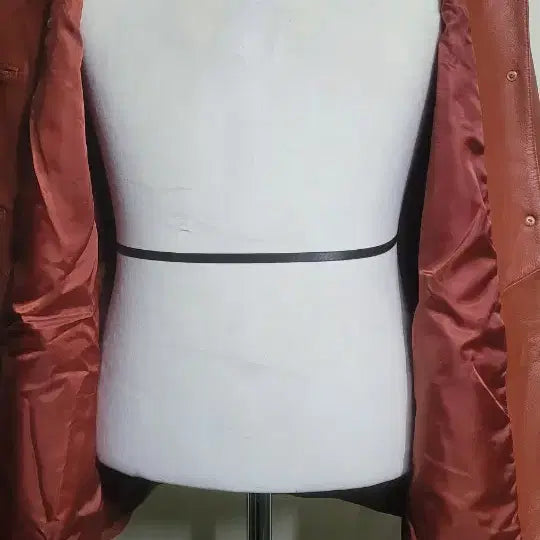 [BUNJANG] Black Leather Bomber Jacket / 블랙 가죽 봄버 자켓 88