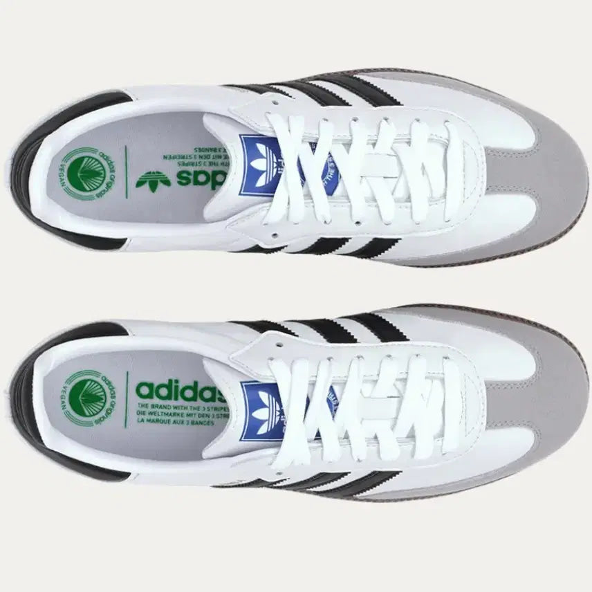 [BUNJANG] Adidas Samba Vegan White Sneakers / 아디다스 삼바 비건 화이트 245 새상품