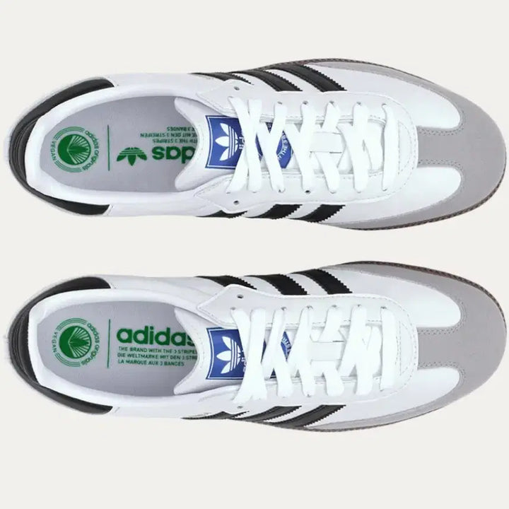 [BUNJANG] Adidas Samba Vegan White Sneakers / 아디다스 삼바 비건 화이트 245 새상품
