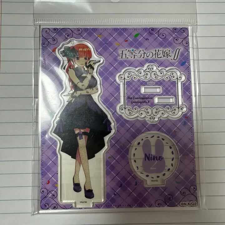 [BUNJANG] 5-Minute Bride Nino Acrylic Stand Bundle Set / 5등분의 신부 니노 아크릴 스탠드 일괄 판매