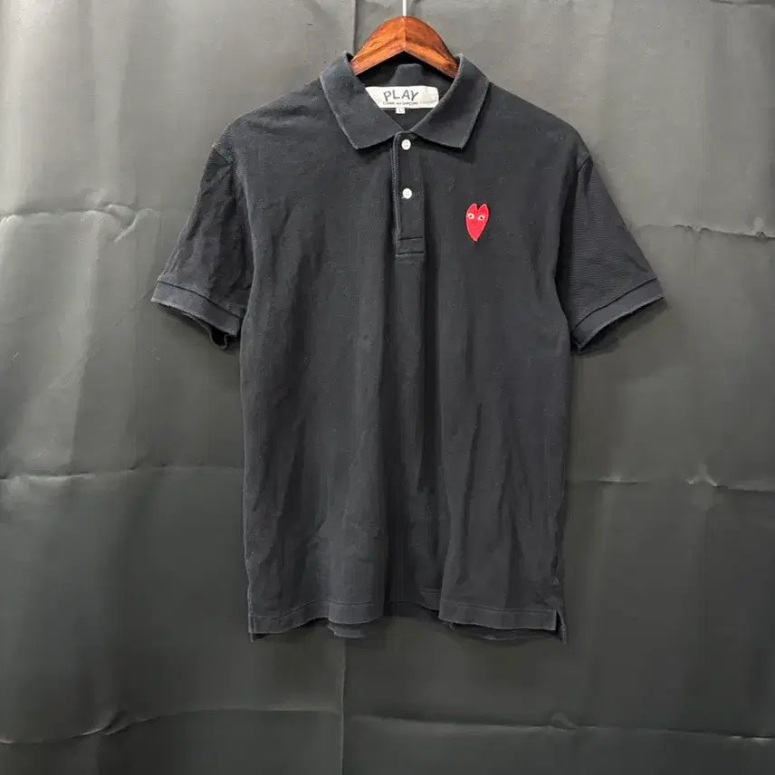 [BUNJANG] Comme des Garcons Polo Shirt / 꼼데가르송 정품 반팔 카라티