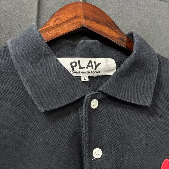 [BUNJANG] Comme des Garcons Polo Shirt / 꼼데가르송 정품 반팔 카라티