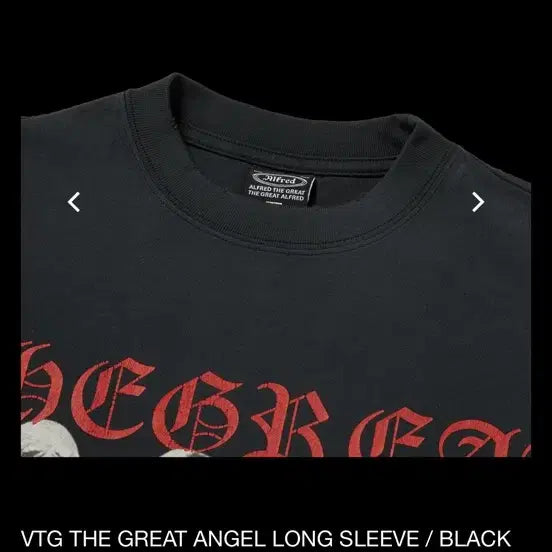 [BUNJANG] Alfred The Great Angel Long Sleeve Shirt / alfred VTG THE GREAT ANGEL LONG SLEEVE