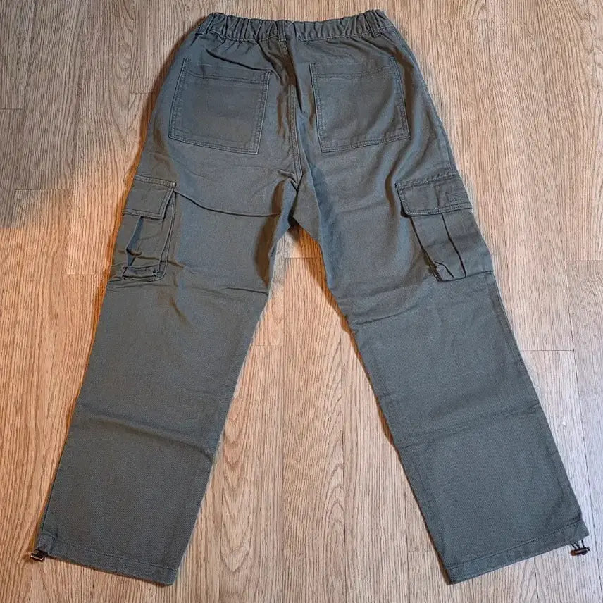 [BUNJANG] Jemut Youth Wide Cargo Pants Khaki (30) / 제멋 유스 와이드 카고팬츠 4종 카키 30사이즈