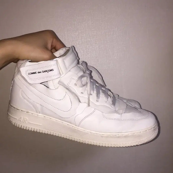 [SOLD OUT] [280] 꼼데가르송 옴므 플러스 나이키 에어포스1 화이트