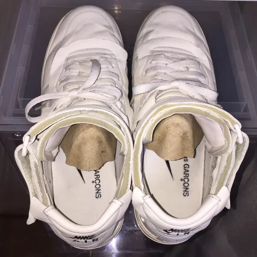 [SOLD OUT] [280] 꼼데가르송 옴므 플러스 나이키 에어포스1 화이트