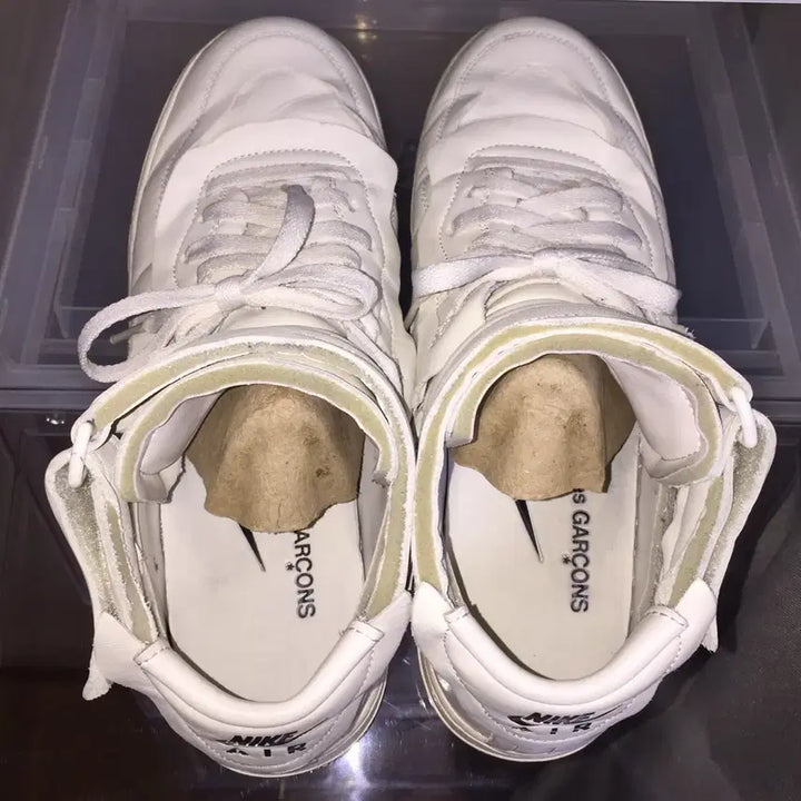 [SOLD OUT] [280] 꼼데가르송 옴므 플러스 나이키 에어포스1 화이트