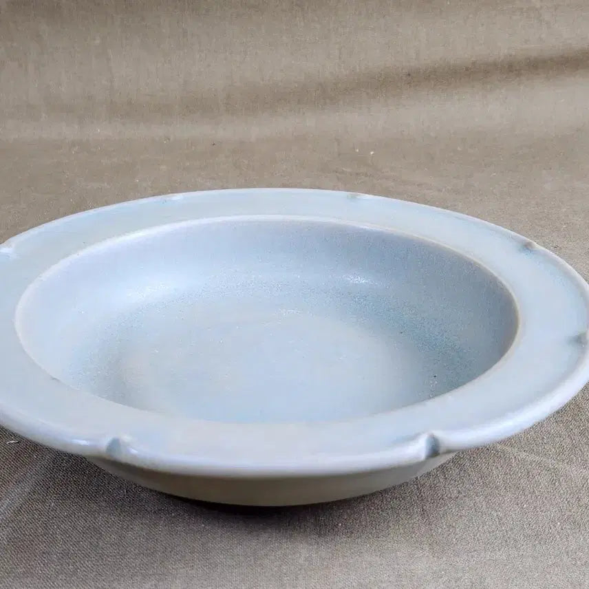 [BUNJANG] Chinese Ru Ware Celadon Deep Plate / 중국도자기 여요청자 깊은 접시
