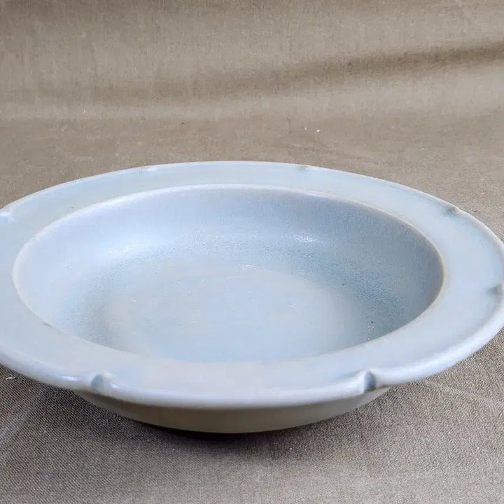 [BUNJANG] Chinese Ru Ware Celadon Deep Plate / 중국도자기 여요청자 깊은 접시