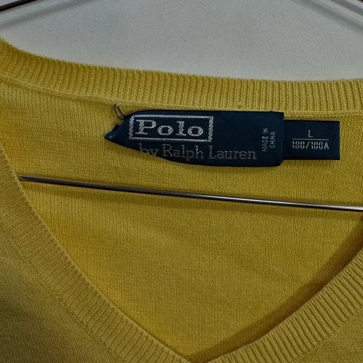 [BUNJANG] Polo Ralph Lauren V-Neck Knit Sweater / 폴로 랄프로렌 브이넥 니트
